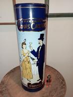 480) Blikken doos champagne Louis Casters, Collections, Boîte en métal, Enlèvement ou Envoi, Comme neuf, Autre, Autres marques