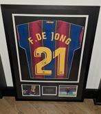 Barcelona shirt met handtekening van Frenkie de Jong Beckett, Ophalen of Verzenden, Shirt