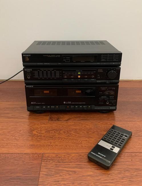 SONY cassettespeler versterker + tuner, Audio, Tv en Foto, Cassettedecks, Ophalen of Verzenden