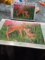 Puzzel 500 stuks, hertjes, Ophalen, 500 t/m 1500 stukjes, Zo goed als nieuw, Legpuzzel