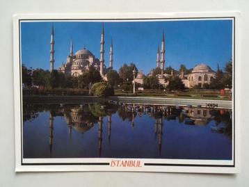 Postkaart Turkije Istanbul Blauwe moskee beschikbaar voor biedingen