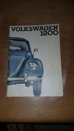 Kever VW 1200cc handleiding 1964 Nederlands., Ophalen of Verzenden
