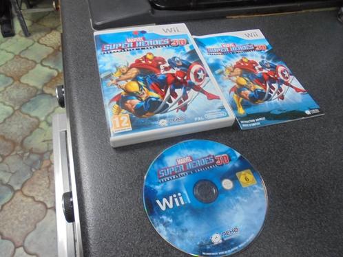 WII Marvel Super Heroes 3D Grandmaster's challenge (orig-com, Games en Spelcomputers, Games | Nintendo Wii, Gebruikt, Vechten