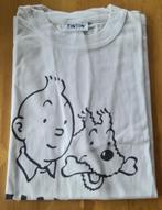 T-shirt 'Tintin' - L, Enlèvement ou Envoi, Blanc, Hergé/Moulinsart, Taille 52/54 (L)