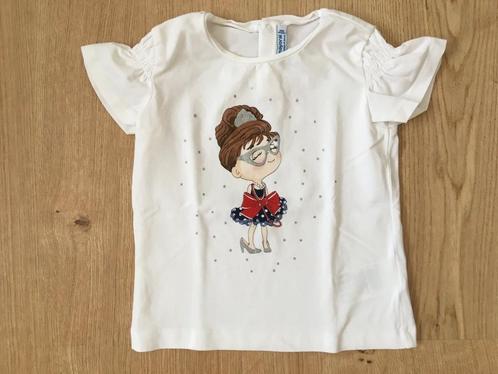 MAYORAL, t-shirt met meisje maat 92 (als nieuw), Kinderen en Baby's, Kinderkleding | Maat 92, Zo goed als nieuw, Meisje, Shirt of Longsleeve