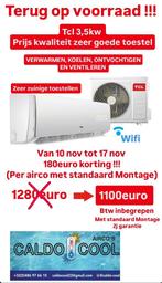 KOELEN, VERWARMEN MET MONTAGE BEKIJK HIER ONZE ACTIEPRIJZEN, Elektronische apparatuur, Airco's, Ophalen, Verwarmen, Nieuw, 3 snelheden of meer