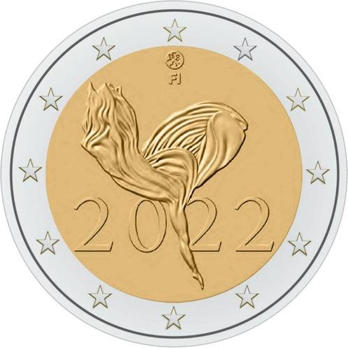 2 euro Finland 2022 - Nationaal Ballet (UNC), Postzegels en Munten, Munten | Europa | Euromunten, Losse munt, 2 euro, Finland