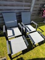 Zomerset Tuinset BRISTOL NIEUW 2stoelen + 2 voetbankjes, Tuin en Terras, Ophalen, Nieuw, Aluminium, Tuinset