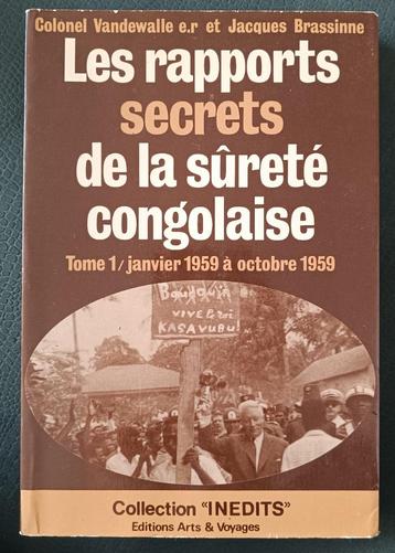 Les Rapports secrets de la sûreté congolaise T1 