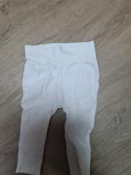 Witte broek met zakjes (Noppies) Maat 56, Kinderen en Baby's, Babykleding | Maat 56, Noppies, Jongetje of Meisje, Zo goed als nieuw