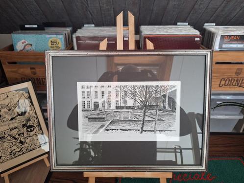 Ets Marc Buffel  OLVP 2004, Antiek en Kunst, Kunst | Etsen en Gravures, Ophalen of Verzenden