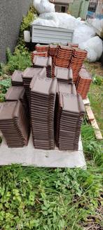 Nieuwe donkerbruine dakpannen, Doe-het-zelf en Bouw, Dakpannen en Dakbedekking, Ophalen, Nieuw, Overige kleuren, Dakpannen