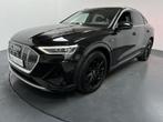 Audi e-tron Sportback S Line, Automaat, https://public.car-pass.be/vhr/fd6f90a4-8359-4f01-ae16-114d9b28f0fb, 313 pk, Zwart