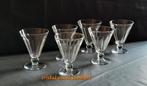 6 verres en cristal taillé VSL ,"Eurel", Enlèvement ou Envoi