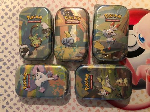 Pokemon Galar Pals Mini Tins X5 Complete Art Set Sealed XY, Hobby & Loisirs créatifs, Jeux de cartes à collectionner | Pokémon