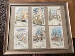 Aquarel Brugge, Antiek en Kunst, Ophalen