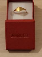 18 karaat gouden zegelring voor heren, Heer, Ophalen of Verzenden, Zo goed als nieuw, Goud