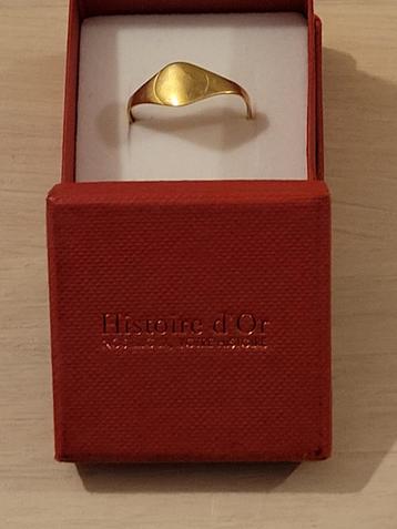 chevalière pour homme en or 18 carat, Enlèvement ou Envoi, Or, Comme neuf, Or