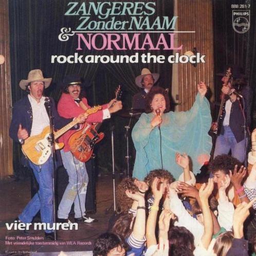 NORMAAL & Zangeres Zonder Naam – Rock Around The Clock ( 45T, Cd's en Dvd's, Vinyl | Rock, Ophalen of Verzenden