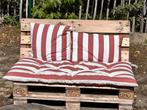 Palletbanken met of zonder kussen, Tuin en Terras, Ophalen, Zo goed als nieuw