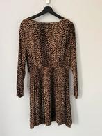 Jurk - tijger print - maat 46, Ophalen of Verzenden, Zo goed als nieuw, Maat 46/48 (XL) of groter, Knielengte