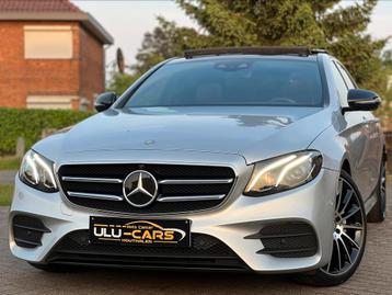 MERCEDES E 220 AMG PACK / 2017 / NIGHT PACK / 82 DKM / PANO