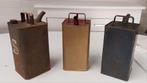 3 oude oliekannen, Enlèvement ou Envoi, Comme neuf