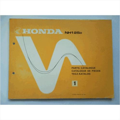 Honda NH125D Onderdelenboek 1983 #2 Engels Frans Duits, Livres, Autos | Livres, Utilisé, Honda, Enlèvement ou Envoi