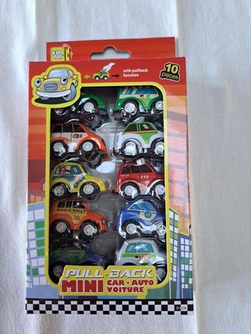 Kids fun pull-back mini auto's: set van 10 beschikbaar voor biedingen