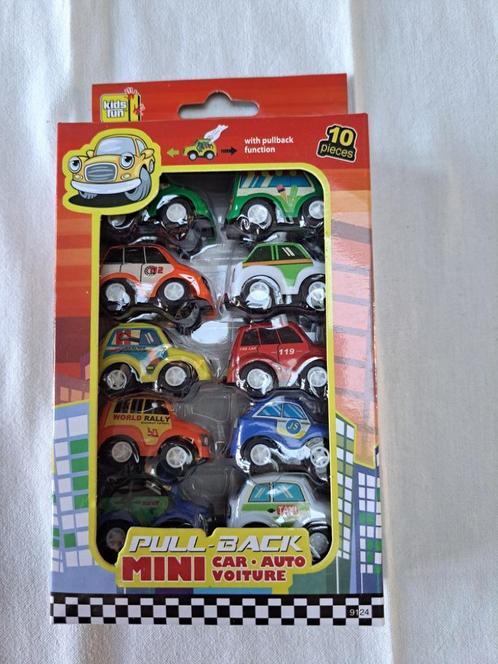 Kids fun pull-back mini auto's: set van 10, Kinderen en Baby's, Speelgoed |Speelgoedvoertuigen, Zo goed als nieuw, Ophalen of Verzenden