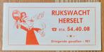 Jean-Pol sticker Rijkswacht Herselt Kramikske Sammy, Ophalen of Verzenden, Overige figuren, Zo goed als nieuw, Plaatje, Poster of Sticker