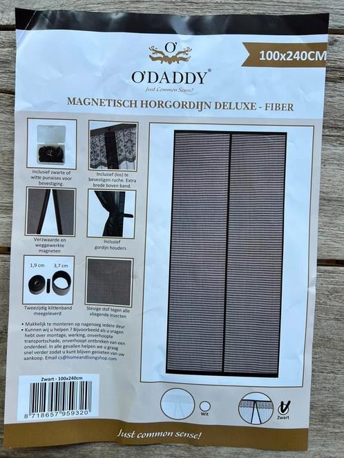 O’DADDY vliegenraam, Huis en Inrichting, Stoffering | Gordijnen en Lamellen, Nieuw, Ophalen