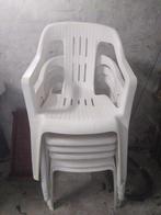Tuinstoelen, Tuin en Terras, Tuinstoelen, Ophalen, Zo goed als nieuw, Kunststof, Stapelbaar