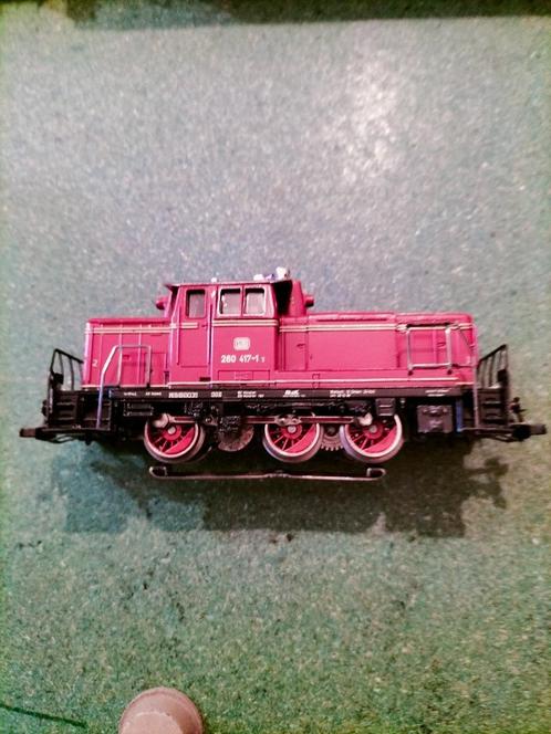 DUITSE BUNDESBAHN MANOEUVREERLOCOMOTIEF VAN HET MERK, Hobby en Vrije tijd, Modeltreinen | H0, Zo goed als nieuw, Locomotief, Wisselstroom