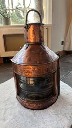 lampe de navire en cuivre antique « William Harvie & co », Enlèvement, Comme neuf