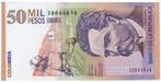 Colombie, 50 000 pesos, 2005, UNC, p455e, Timbres & Monnaies, Billets de banque | Amérique, Amérique du Sud, Envoi, Billets en vrac