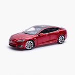 Tesla Model S P100D 1:18, Hobby en Vrije tijd, Modelauto's | 1:18, Nieuw, Ophalen of Verzenden, Auto