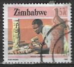 Zimbabwe 1985 - Yvert 101 - Het leven in Zimbabwe (ST), Timbres & Monnaies, Timbres | Afrique, Envoi, Zimbabwe, Affranchi