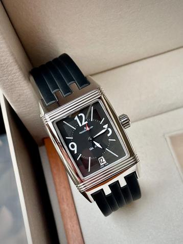 JLC Reverso Gran Sport Q2908410 ** 9-12-6 DIAL / FULL SET **, Enlèvement ou Envoi, Acier, Avec cristal, Utilisé