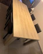 Eettafel 220cm (L) x 95cm (B)  x 77cm (H)  goede staat !, Huis en Inrichting, Tafels | Eettafels, Ophalen