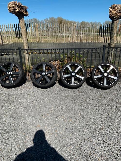 Set 22 inch wielen, Auto-onderdelen, Banden en Velgen, Band(en), Zomerbanden, Overige maten, 295 mm, Overig, Gebruikt, Ophalen