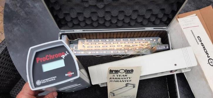 Snelheidsmeter Pro-Chron tech, Sport en Fitness, Schietsport-accessoires, Gebruikt, Ophalen