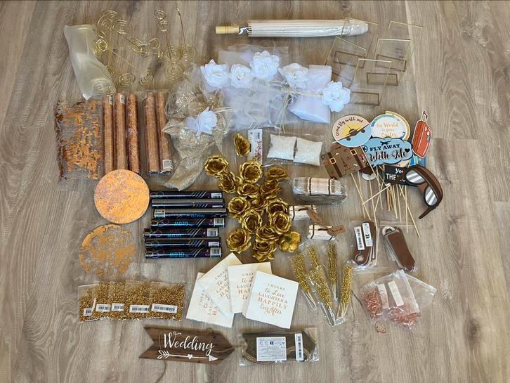 Allerlei huwelijksdecoratie, Diversen, Overige Diversen, Zo goed als nieuw, Ophalen