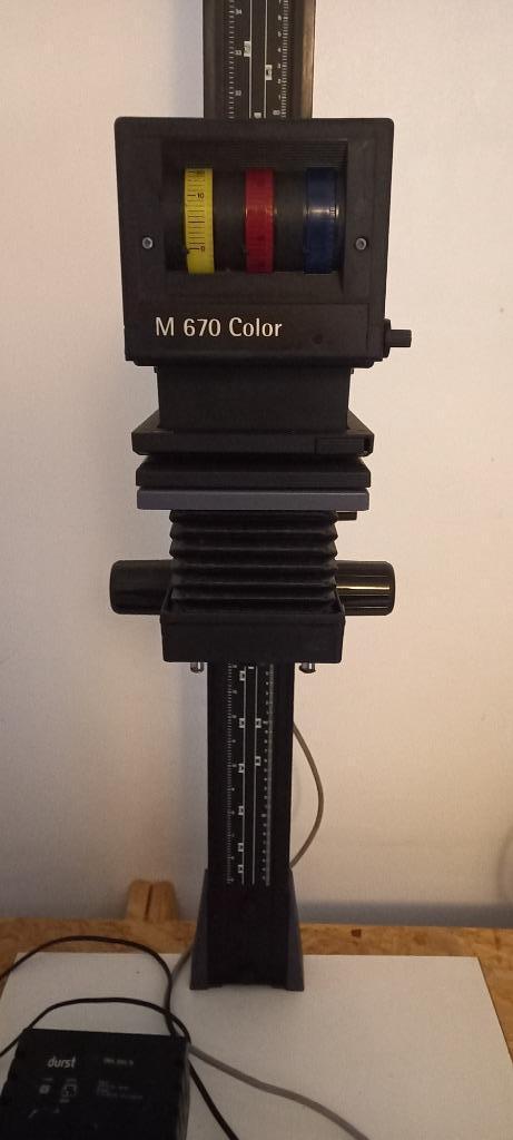 Durst m670 kleurvergroter (en accessoires), Audio, Tv en Foto, Foto | Doka Apparatuur, Gebruikt, Complete dokaset, Ophalen