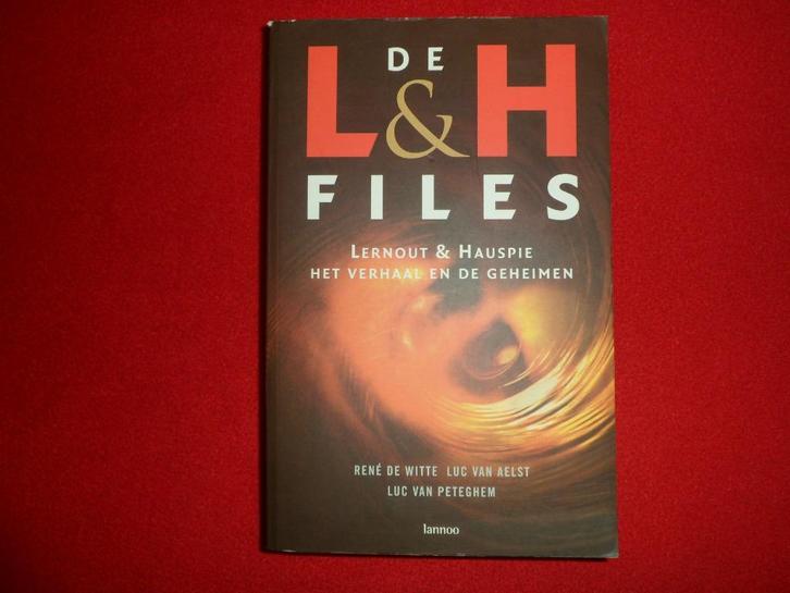 René De Witte, e.a.: De L & H files, Boeken, Geschiedenis | Nationaal, Gelezen, 20e eeuw of later, Ophalen of Verzenden
