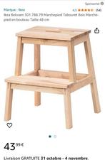 Tabouret bekvan IKEA, Maison & Meubles, Enlèvement ou Envoi, Comme neuf, Bois