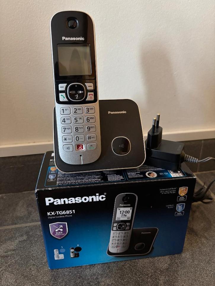 Handsfree Panasonic KX-TG6851, Télécoms, Téléphones fixes | Combinés & sans fil, Neuf, 1 combiné, Enlèvement