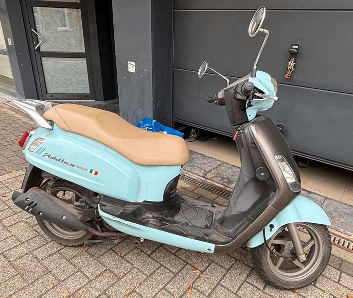 Scooter SYM Fiddle II 50cc, Fietsen en Brommers, Scooters | SYM, Zo goed als nieuw, Fiddle, Klasse B (45 km/u), Benzine, Ophalen