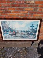 Prent van de jacht, Ophalen