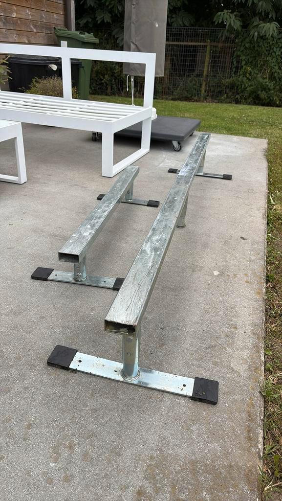 Skate grindrails (groot en klein), Sport en Fitness, Skateboarden, Gebruikt, Ophalen